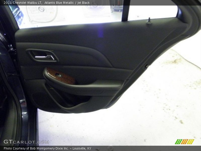 Atlantis Blue Metallic / Jet Black 2013 Chevrolet Malibu LT