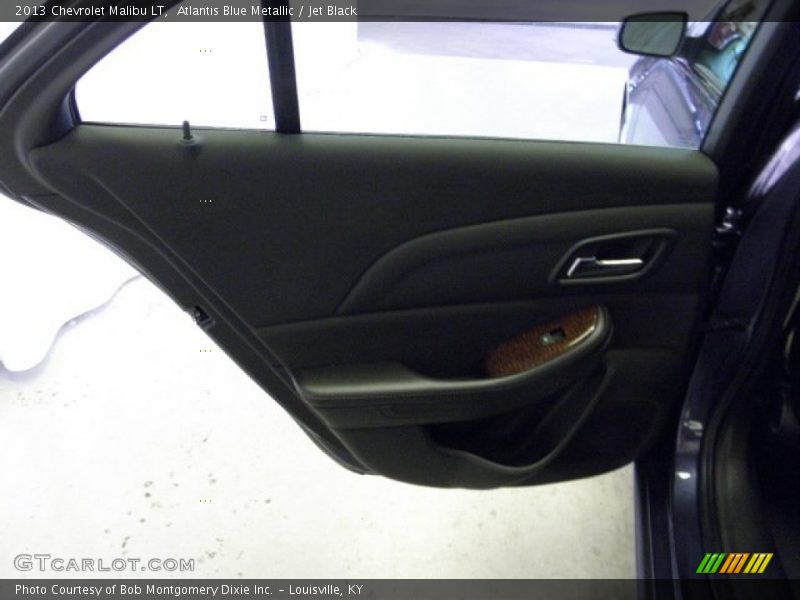 Atlantis Blue Metallic / Jet Black 2013 Chevrolet Malibu LT