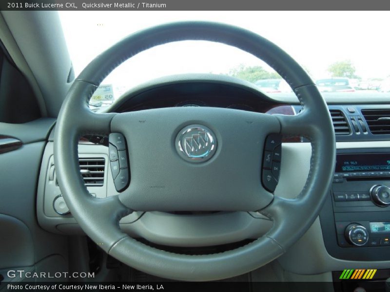 Quicksilver Metallic / Titanium 2011 Buick Lucerne CXL
