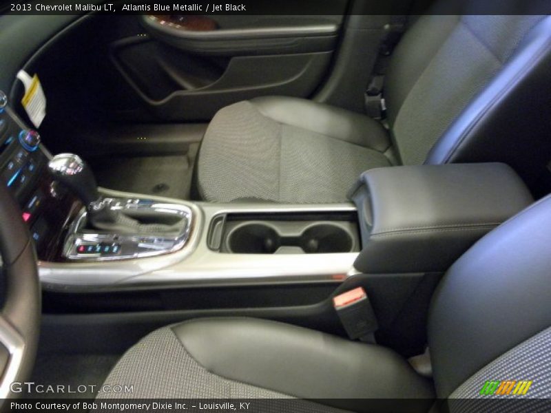 Atlantis Blue Metallic / Jet Black 2013 Chevrolet Malibu LT