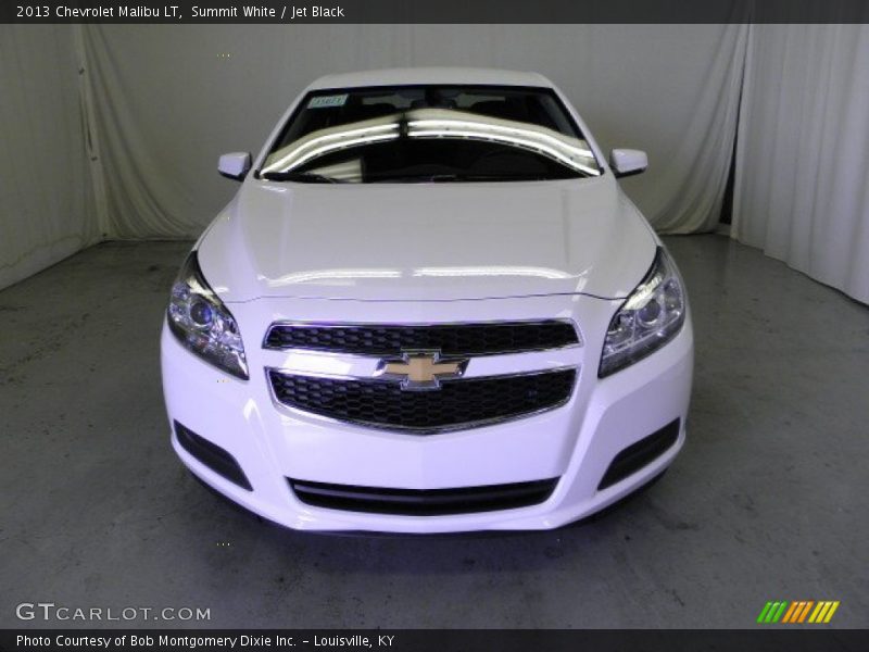 Summit White / Jet Black 2013 Chevrolet Malibu LT
