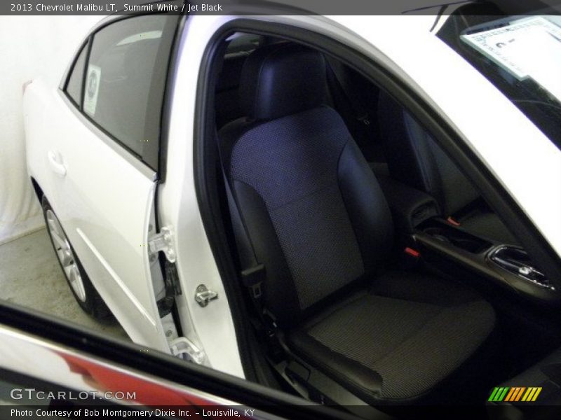 Summit White / Jet Black 2013 Chevrolet Malibu LT