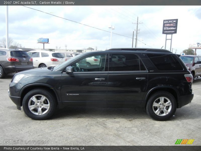 Carbon Metallic / Ebony 2007 GMC Acadia SLT