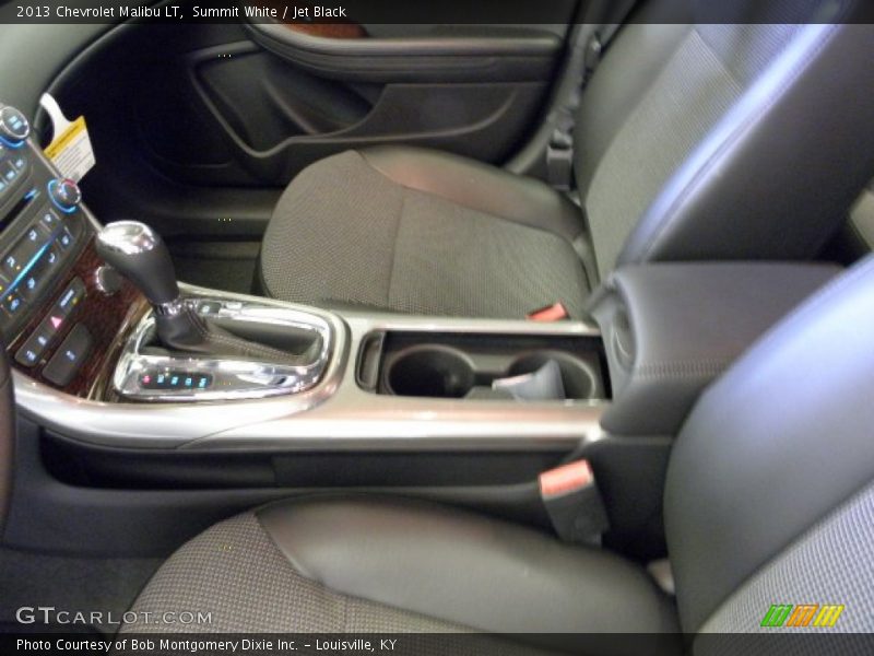 Summit White / Jet Black 2013 Chevrolet Malibu LT
