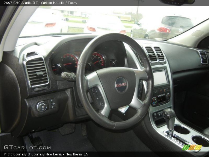 Carbon Metallic / Ebony 2007 GMC Acadia SLT