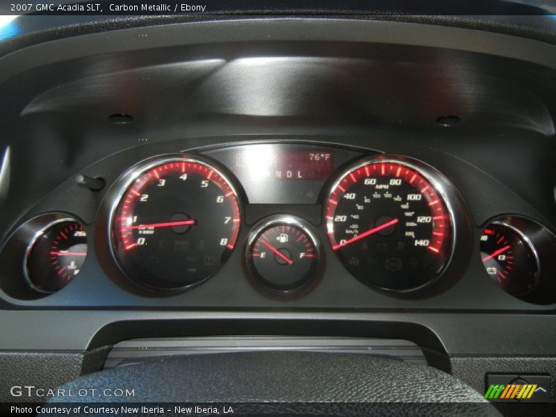 Carbon Metallic / Ebony 2007 GMC Acadia SLT
