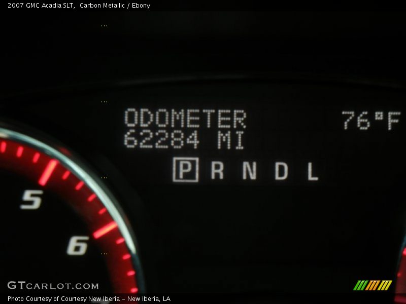 Carbon Metallic / Ebony 2007 GMC Acadia SLT