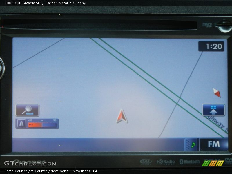 Carbon Metallic / Ebony 2007 GMC Acadia SLT