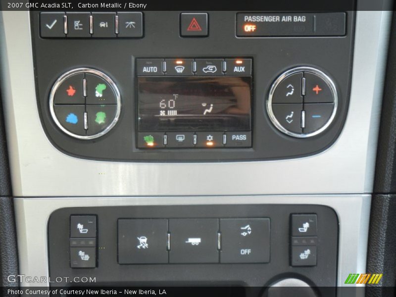 Carbon Metallic / Ebony 2007 GMC Acadia SLT