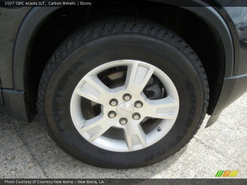 Carbon Metallic / Ebony 2007 GMC Acadia SLT