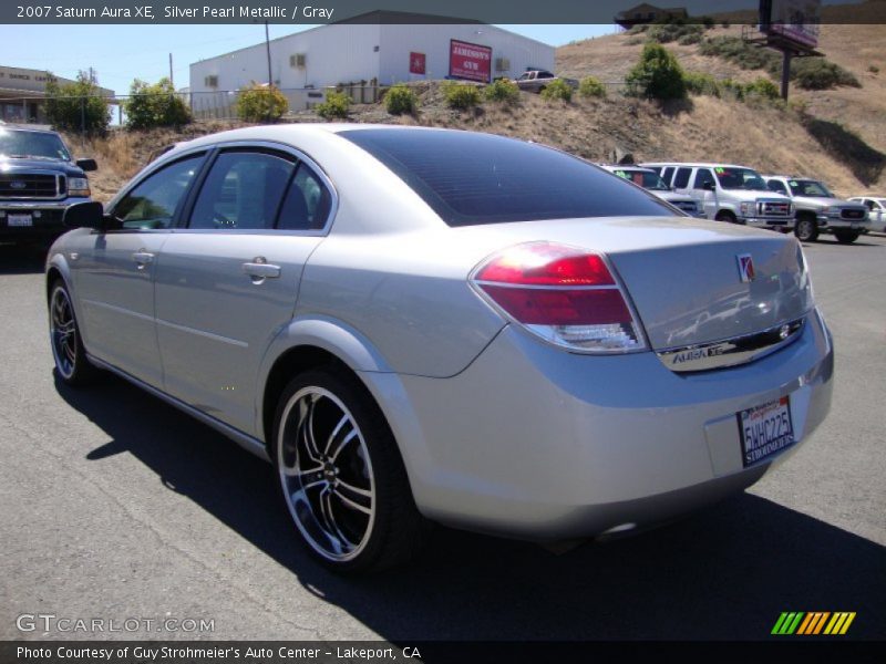 Silver Pearl Metallic / Gray 2007 Saturn Aura XE