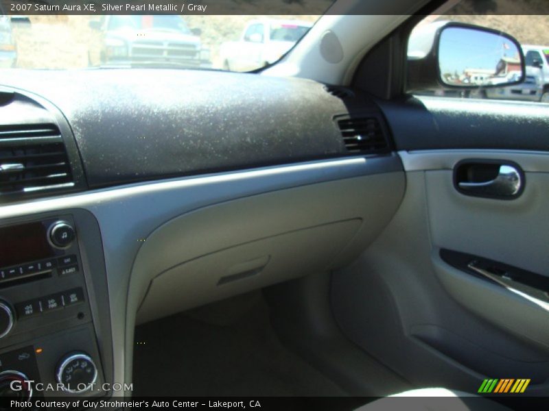 Silver Pearl Metallic / Gray 2007 Saturn Aura XE