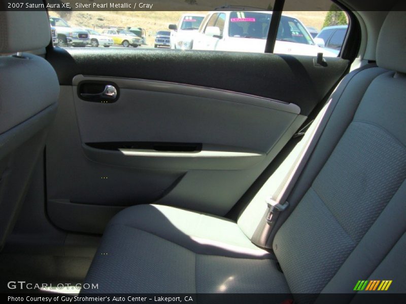 Silver Pearl Metallic / Gray 2007 Saturn Aura XE