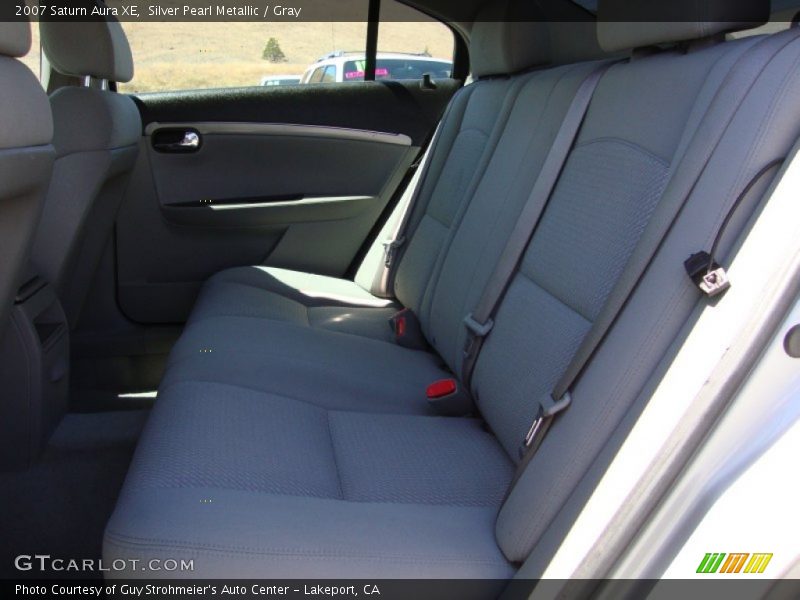 Silver Pearl Metallic / Gray 2007 Saturn Aura XE