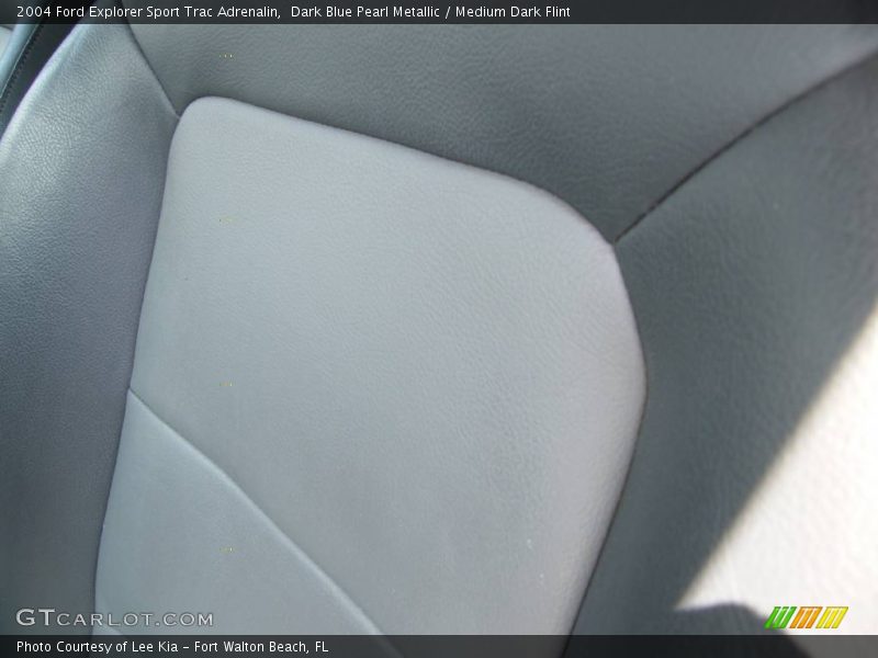 Dark Blue Pearl Metallic / Medium Dark Flint 2004 Ford Explorer Sport Trac Adrenalin