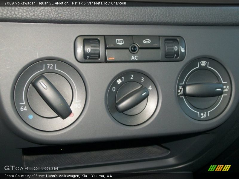 Reflex Silver Metallic / Charcoal 2009 Volkswagen Tiguan SE 4Motion