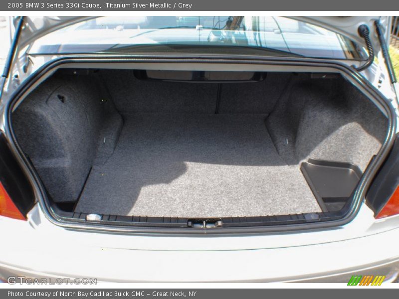 Titanium Silver Metallic / Grey 2005 BMW 3 Series 330i Coupe