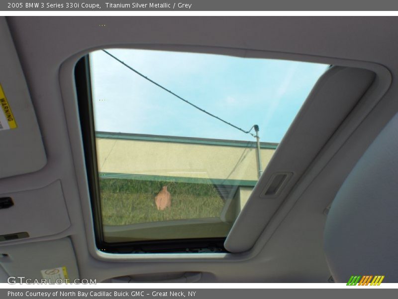 Titanium Silver Metallic / Grey 2005 BMW 3 Series 330i Coupe