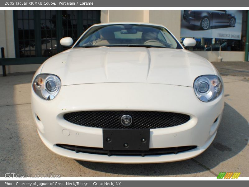 Porcelain / Caramel 2009 Jaguar XK XK8 Coupe