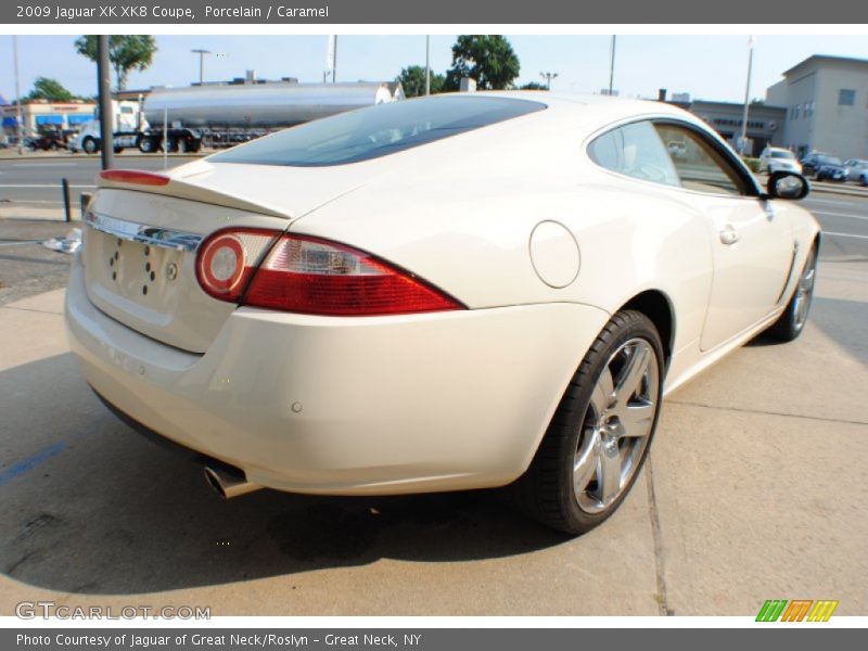Porcelain / Caramel 2009 Jaguar XK XK8 Coupe
