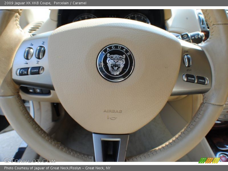 Porcelain / Caramel 2009 Jaguar XK XK8 Coupe