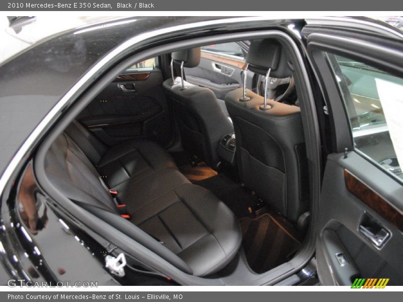Black / Black 2010 Mercedes-Benz E 350 Sedan