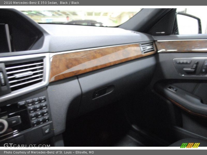Black / Black 2010 Mercedes-Benz E 350 Sedan