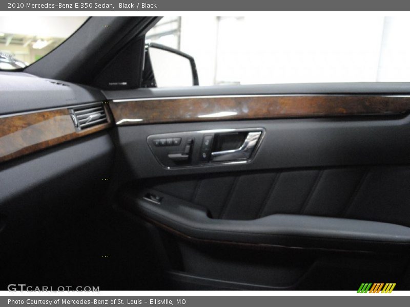 Black / Black 2010 Mercedes-Benz E 350 Sedan