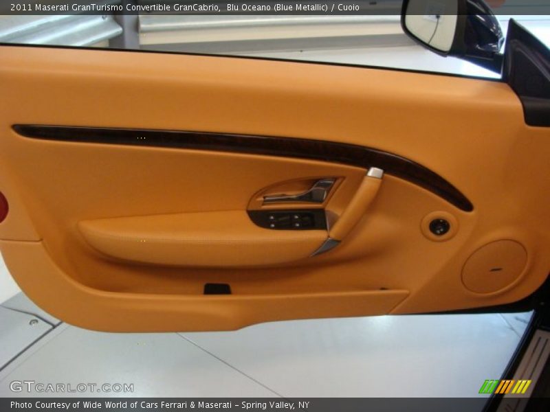 Blu Oceano (Blue Metallic) / Cuoio 2011 Maserati GranTurismo Convertible GranCabrio
