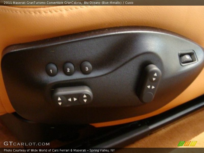 Blu Oceano (Blue Metallic) / Cuoio 2011 Maserati GranTurismo Convertible GranCabrio