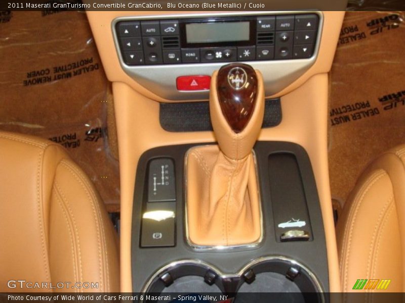 Blu Oceano (Blue Metallic) / Cuoio 2011 Maserati GranTurismo Convertible GranCabrio