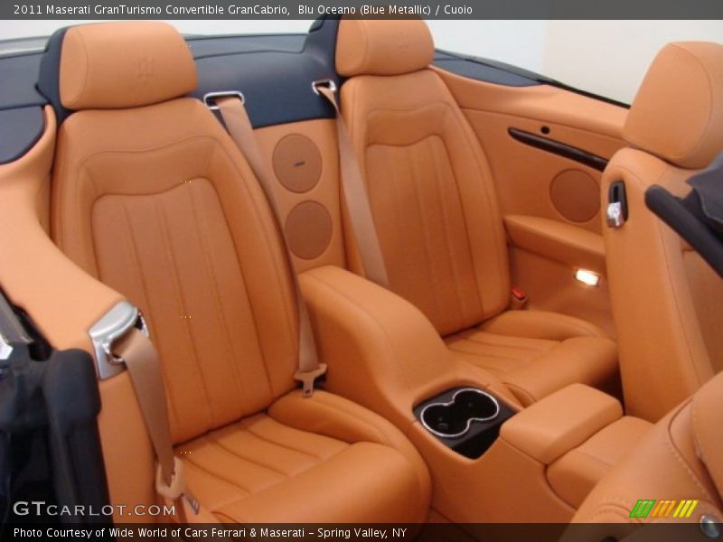 Blu Oceano (Blue Metallic) / Cuoio 2011 Maserati GranTurismo Convertible GranCabrio