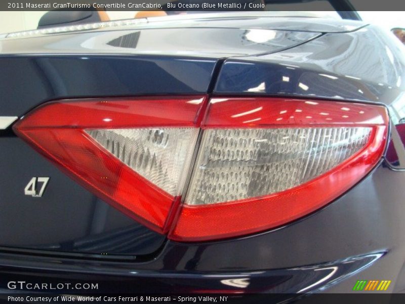 Blu Oceano (Blue Metallic) / Cuoio 2011 Maserati GranTurismo Convertible GranCabrio