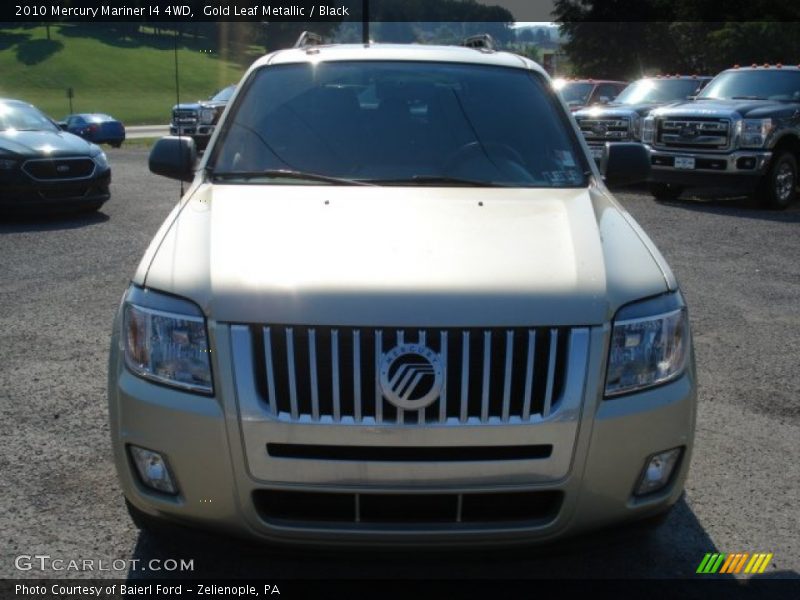Gold Leaf Metallic / Black 2010 Mercury Mariner I4 4WD