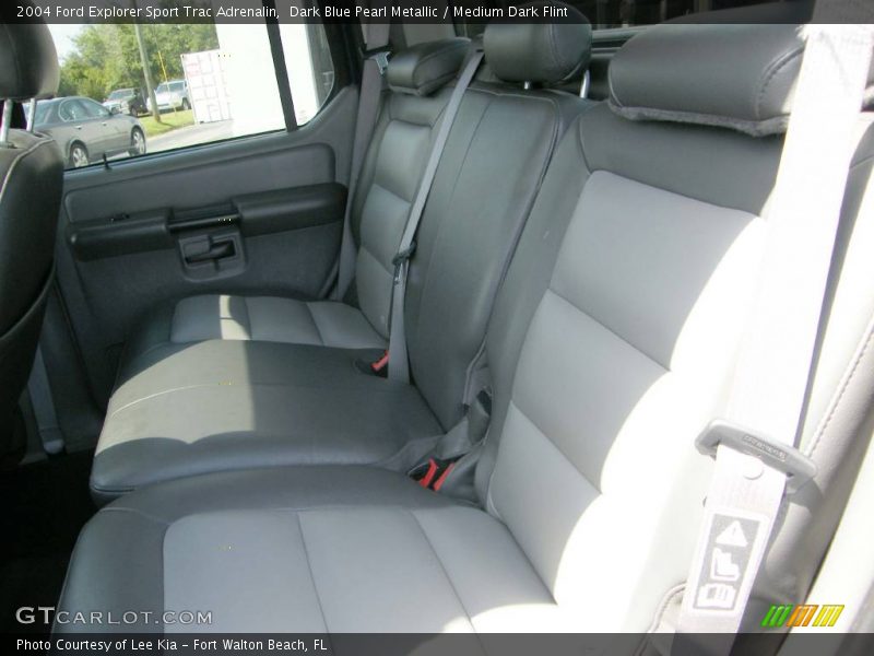 Dark Blue Pearl Metallic / Medium Dark Flint 2004 Ford Explorer Sport Trac Adrenalin