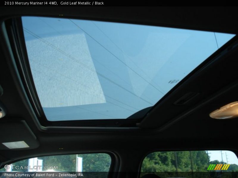 Gold Leaf Metallic / Black 2010 Mercury Mariner I4 4WD