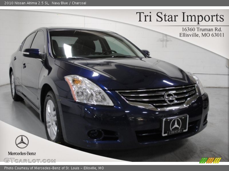 Navy Blue / Charcoal 2010 Nissan Altima 2.5 SL