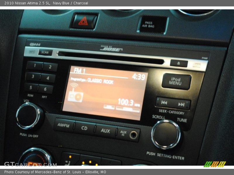 Navy Blue / Charcoal 2010 Nissan Altima 2.5 SL