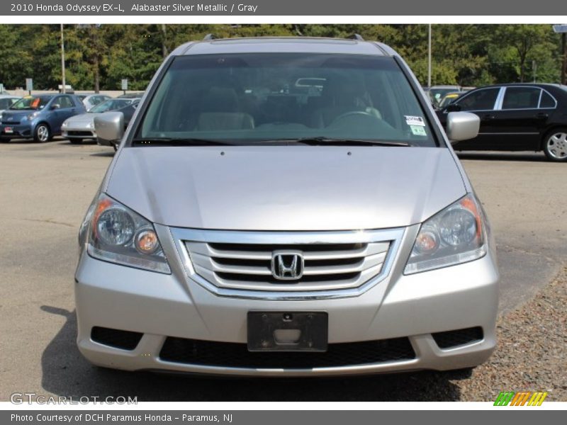 Alabaster Silver Metallic / Gray 2010 Honda Odyssey EX-L
