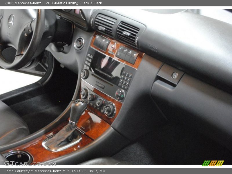 Black / Black 2006 Mercedes-Benz C 280 4Matic Luxury