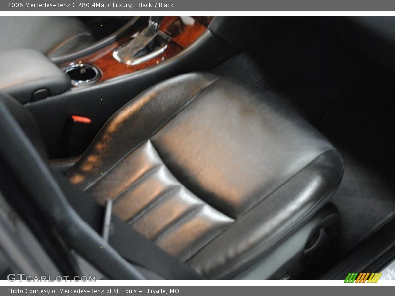 Black / Black 2006 Mercedes-Benz C 280 4Matic Luxury
