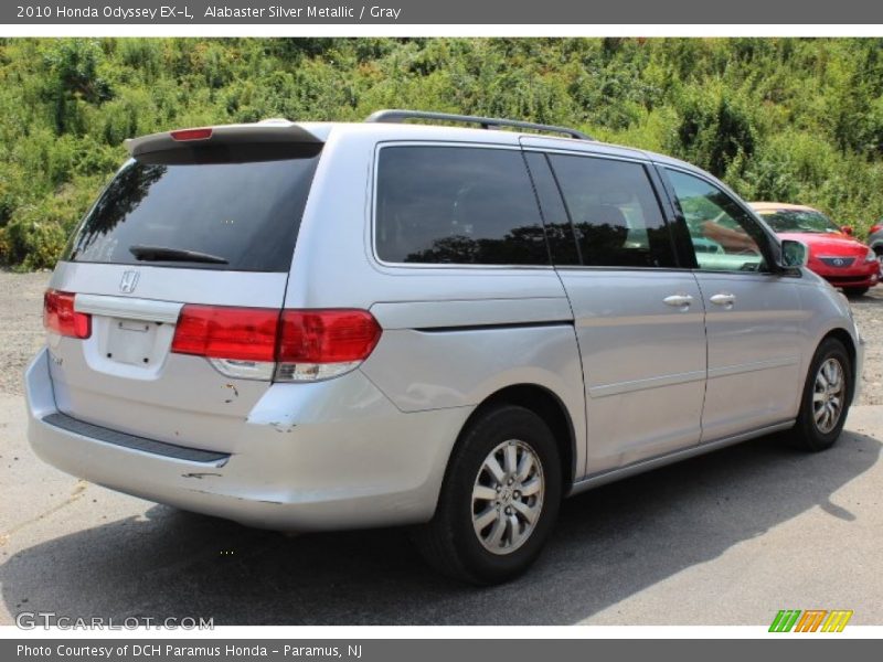Alabaster Silver Metallic / Gray 2010 Honda Odyssey EX-L