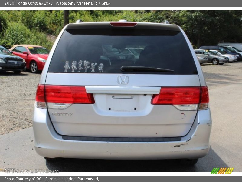 Alabaster Silver Metallic / Gray 2010 Honda Odyssey EX-L