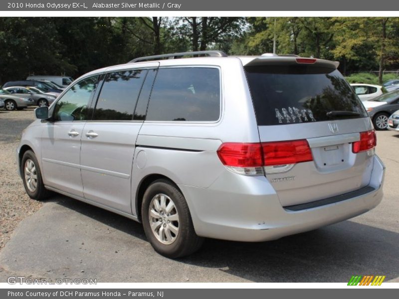 Alabaster Silver Metallic / Gray 2010 Honda Odyssey EX-L
