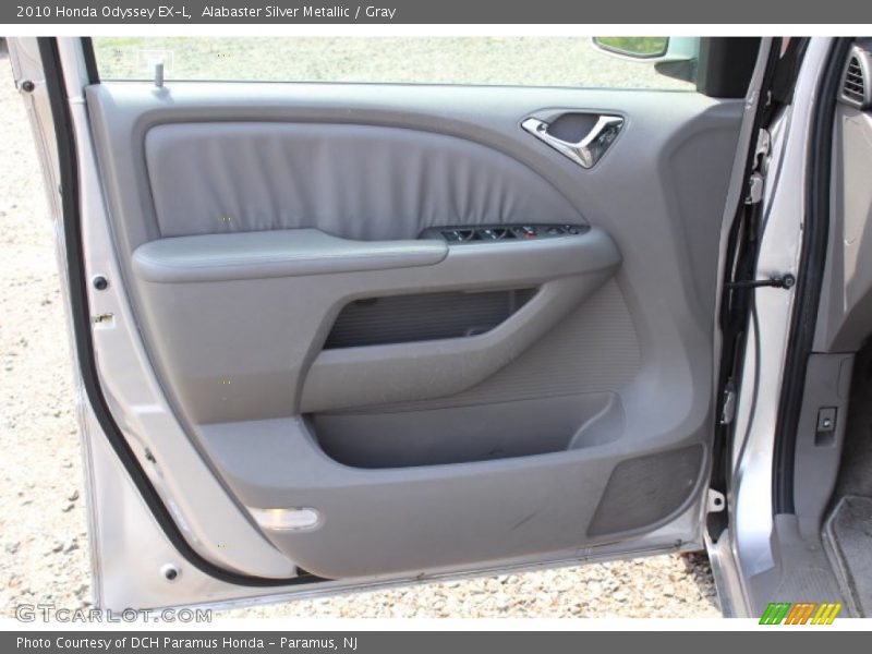 Alabaster Silver Metallic / Gray 2010 Honda Odyssey EX-L