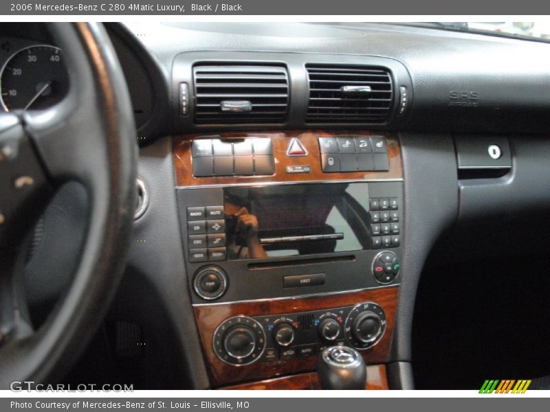 Black / Black 2006 Mercedes-Benz C 280 4Matic Luxury