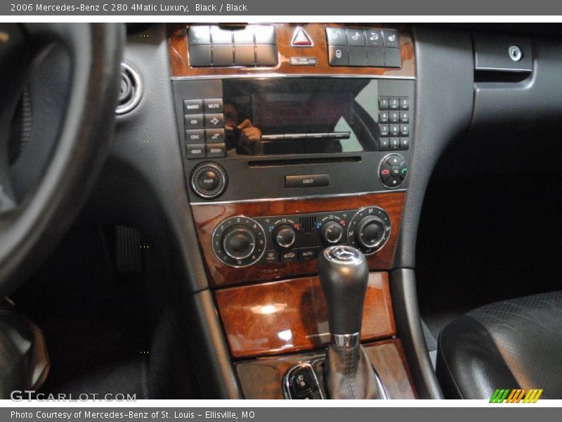 Black / Black 2006 Mercedes-Benz C 280 4Matic Luxury