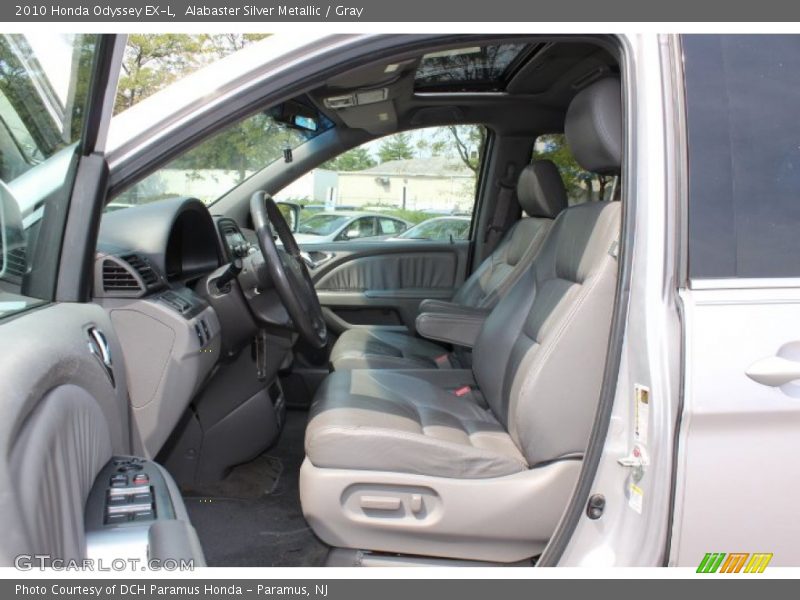 Alabaster Silver Metallic / Gray 2010 Honda Odyssey EX-L