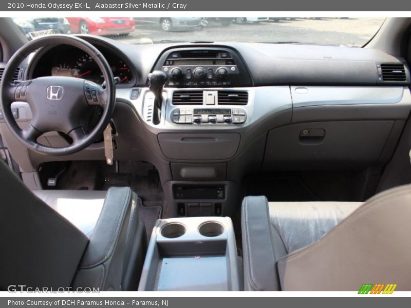 Alabaster Silver Metallic / Gray 2010 Honda Odyssey EX-L