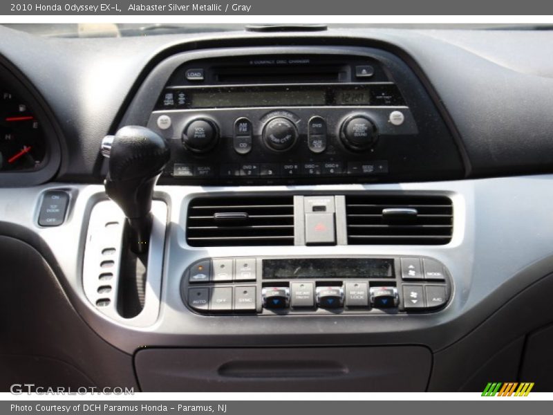 Alabaster Silver Metallic / Gray 2010 Honda Odyssey EX-L